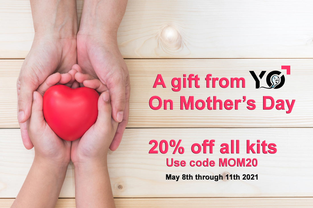 YO Home Sperm Test Mother's Day