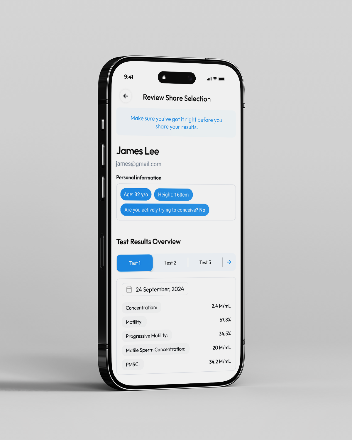 YO app live sample video