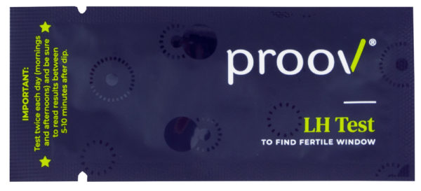 Proov Ovulation LH Test Predict Confirm LH Pouch Trans